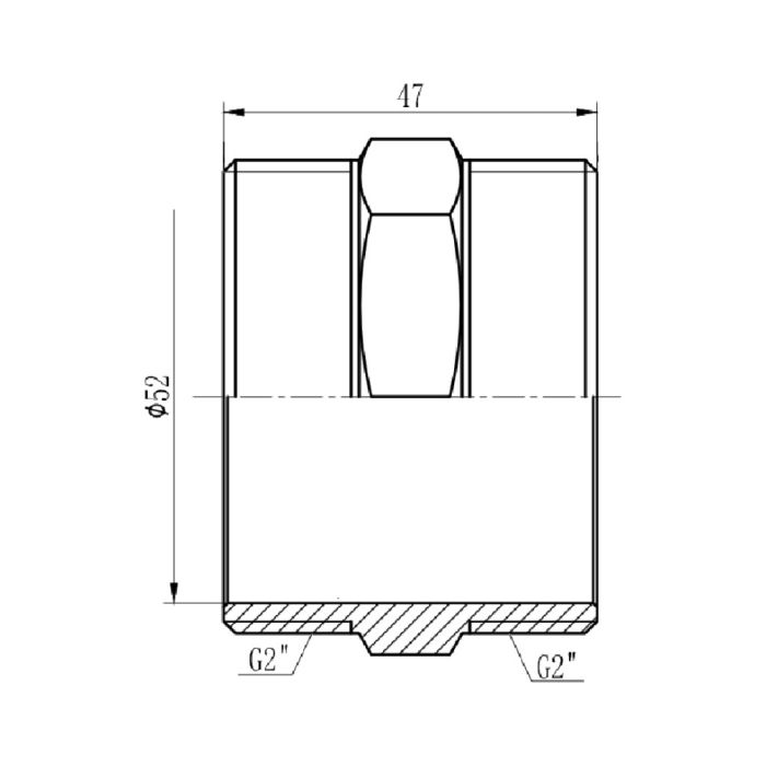 Ніпель Thermo Alliance Forte 2" SF35850