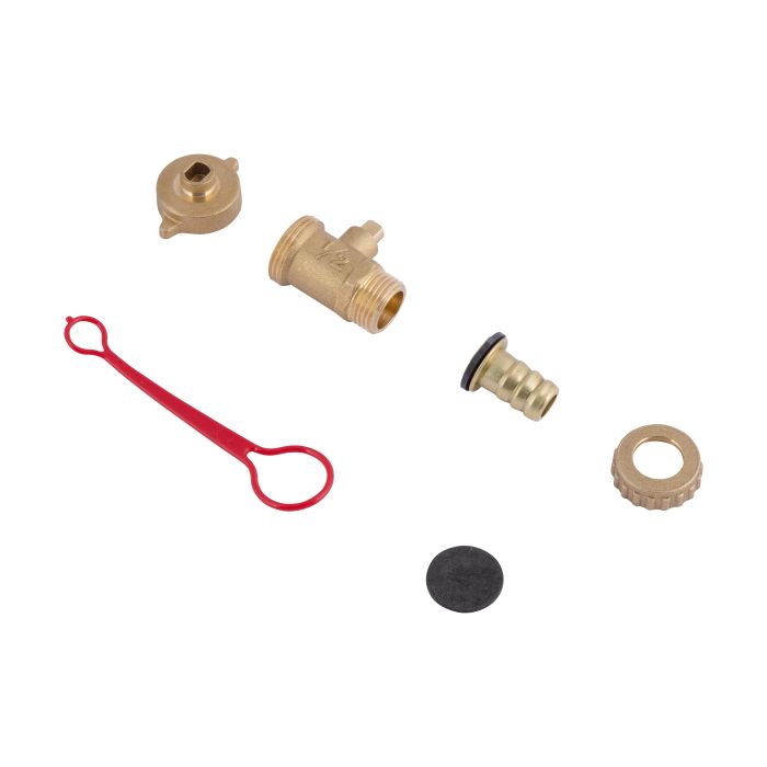 Кран кульовий Icma 1/2" зливний №146