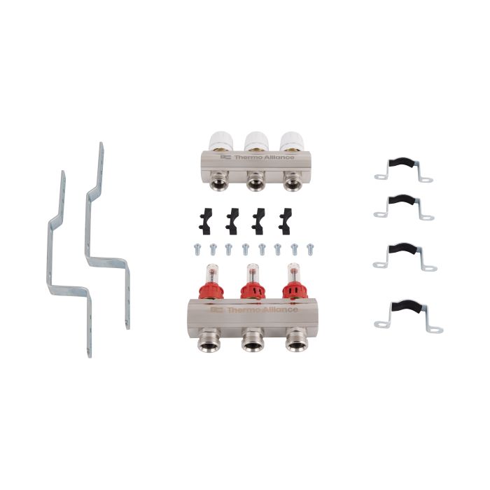 Колектор з витратомірами Thermo Alliance Standart 1" 3 виходи SD235W3