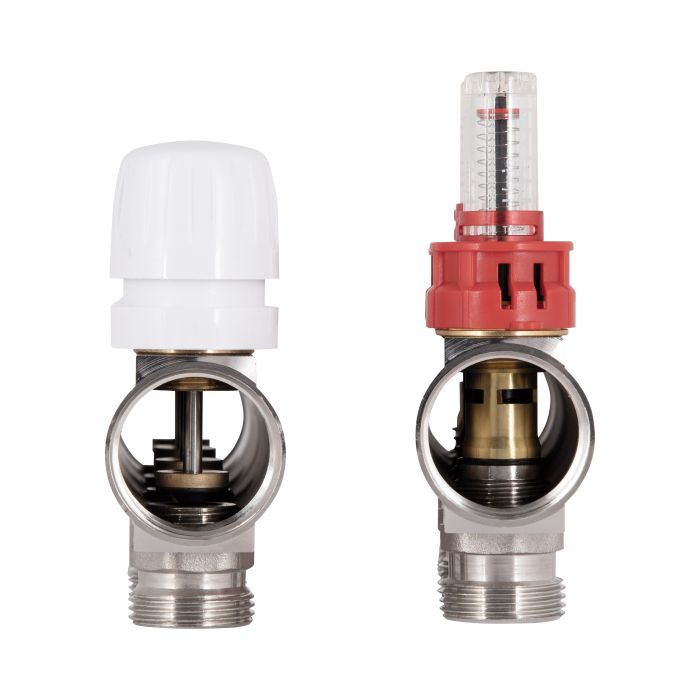 Колектор з витратомірами Thermo Alliance Standart 1" 4 виходи SD235W4