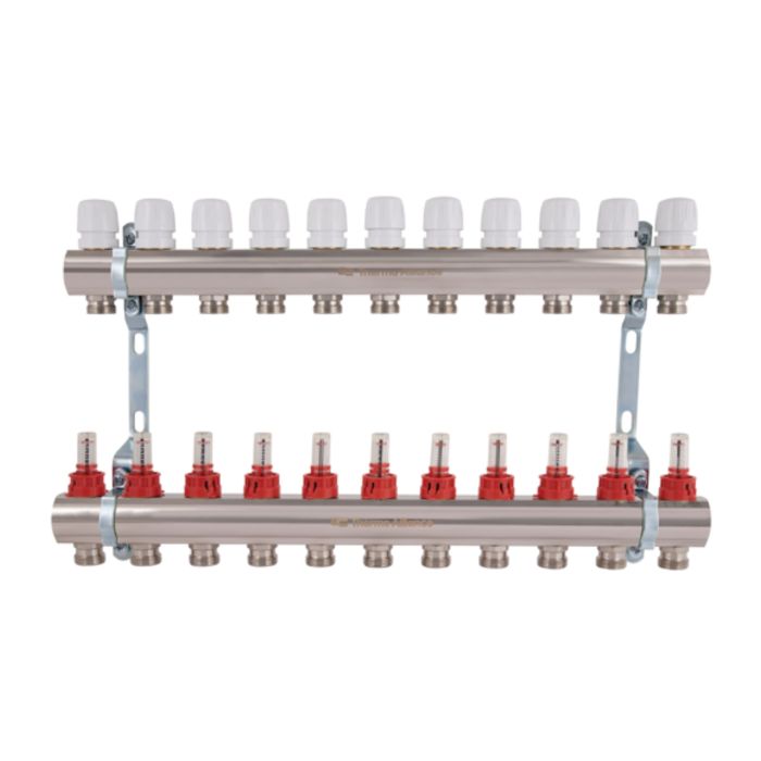 Колектор з витратомірами Thermo Alliance Standart 1" на 11 виходів
