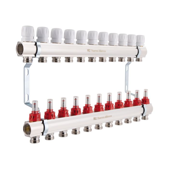 Колектор з витратомірами Thermo Alliance Standart 1" на 11 виходів