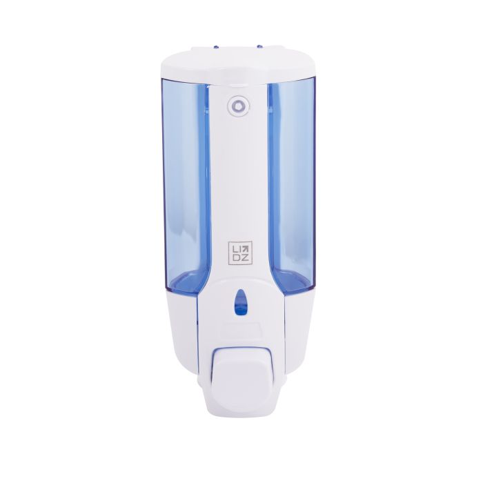 Дозатор для рідкого мила Lidz Playa 0101 настінний 380 мл LDPLA0101WHI22316 White