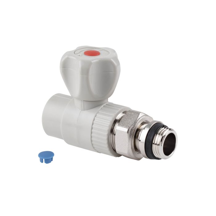 Кран кульовий радіаторний PPR Thermo Alliance 20х1/2" прямий