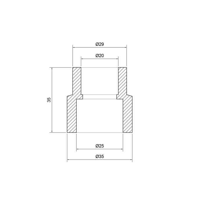 Муфта PPR Thermo Alliance 25х20