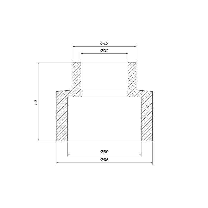 Муфта PPR Thermo Alliance 50х32
