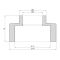 Муфта PPR Thermo Alliance 110х63