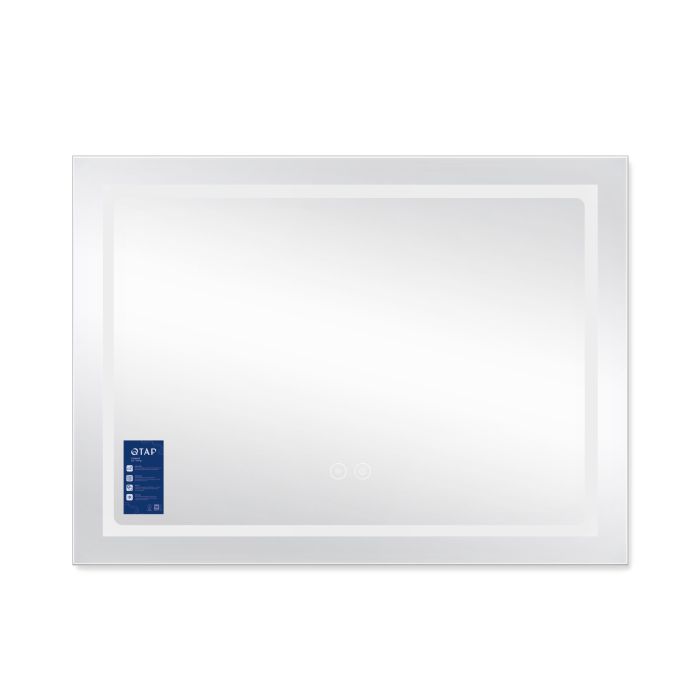 Дзеркало Qtap Mideya (DC-F904) 800х600 з LED-підсвічуванням Touch, з димером QT2078F904W