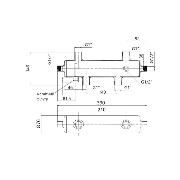Гідрострілка Thermo Alliance Forte 1" 50 кВт SF29350