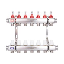 Колектор з витратомірами Thermo Alliance Standart 1" 7 виходів SD0047