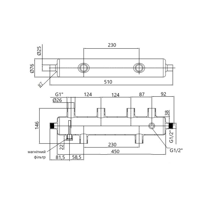 Гідрострілка Thermo Alliance Forte 1" 75 кВт SF29375