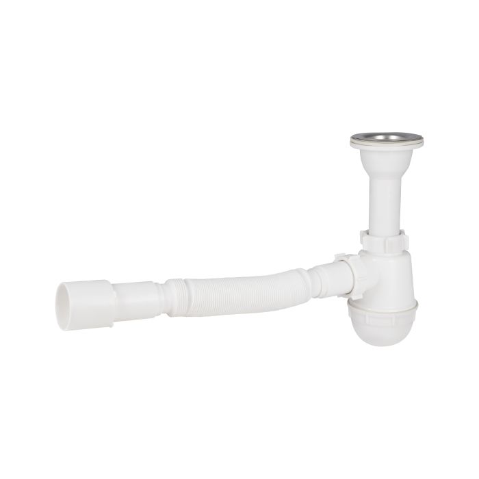 Сифон для раковини Lidz (WHI) 60 06 Y001 01 (вихід 50 мм)