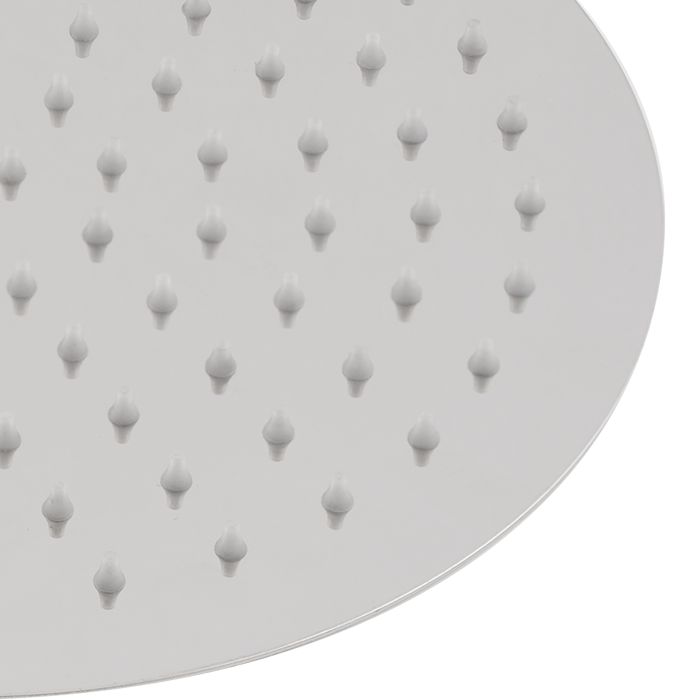 Лійка для верхнього душу Лейки Lidz Лейка 125 245 мм округла LDNIA125NKS37518 Chrome