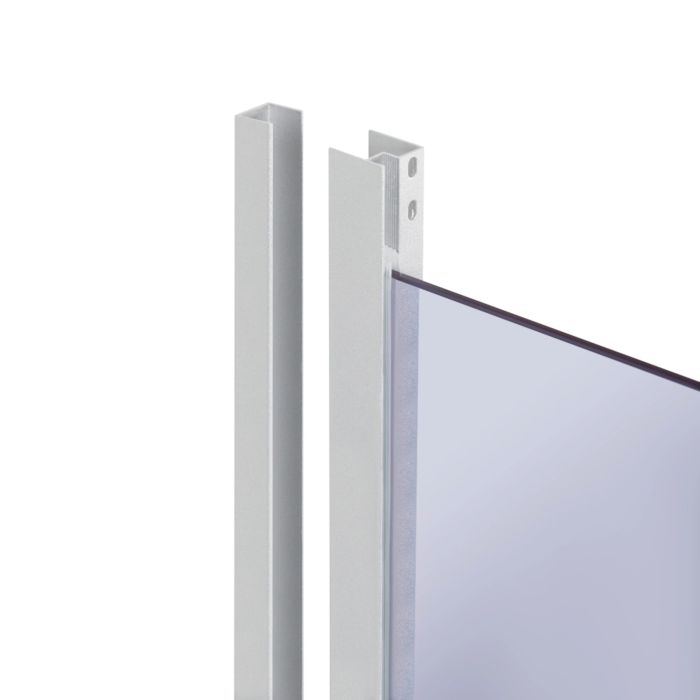 Душова кабіна Lidz Latwa SC80x80.SAT.MID.GR, скло тоноване 4 мм без піддона