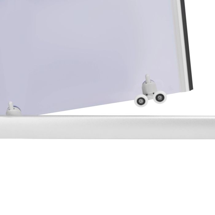 Душова кабіна Lidz Latwa SC80x80.SAT.LOW.GR, скло тоноване 4 мм без піддона