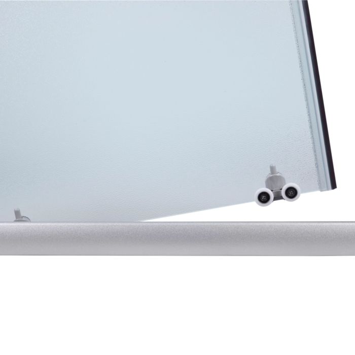 Душова кабіна Lidz Latwa SC90x90.SAT.MID.FR, скло Frost 4 мм без піддона