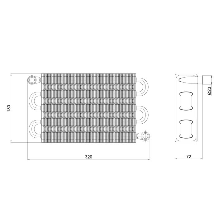 Первинний теплообмінник Thermo Alliance (65106297)