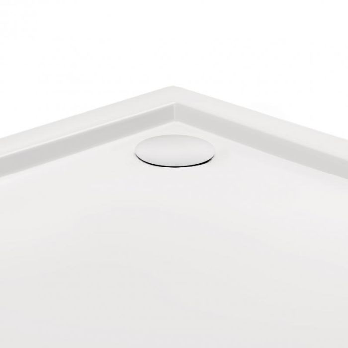 Набір Qtap душова кабіна Taurus CRM1011AC6 Clear 2020x1000x1000 мм + піддон Robin 301112 100x100x12 см з сифоном