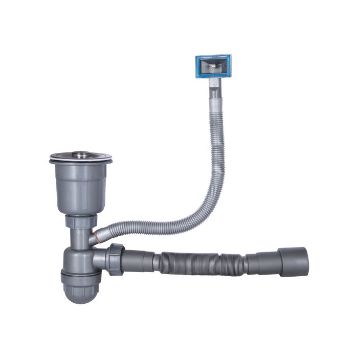 Мийка для кухні інтегрована Lidz Handmade H7849BL крило ліворуч Brushed Black PVD 3,0/1,0 мм LDH7849BLPVD43624