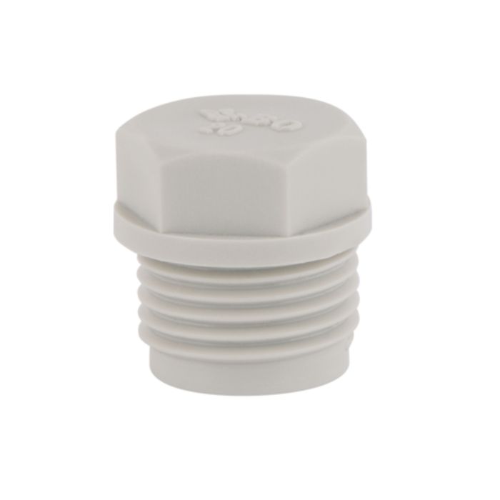 Заглушка PPR Blue Ocean з різьбою 20х1/2" ЗР