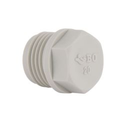 Заглушка PPR Blue Ocean з різьбою 20х1/2" ЗР