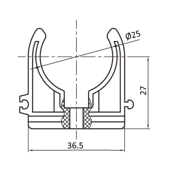 Кріплення PPR Blue Ocean 25