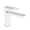Змішувач для раковини Qtap Jay QTJAY270CRW45551 Chrome/White