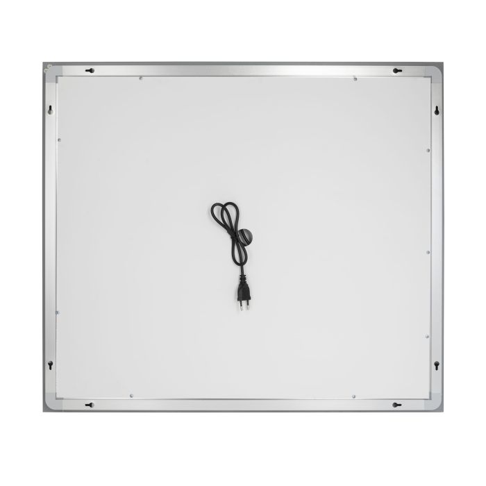 Дзеркало Qtap Mideya 800х700 з LED-підсвічуванням Touch, з антизапотіванням, з димером QT2078NCF8070W