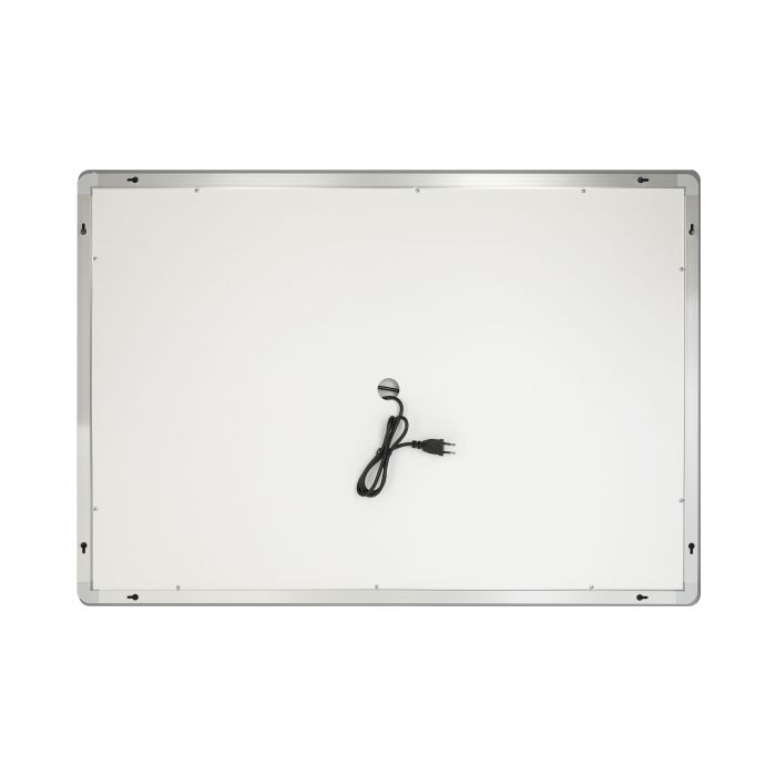 Дзеркало Qtap Mideya 1000х700 з LED-підсвічуванням Touch, з антизапотіванням, димером QT2078NCF10070W