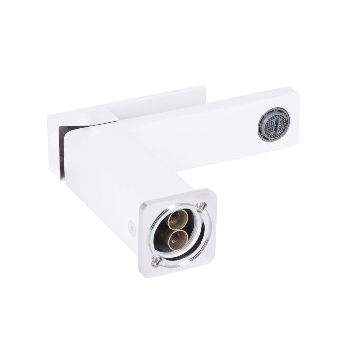Змішувач для раковини Qtap Gemini QTGEM270CRW45675 Chrome/White