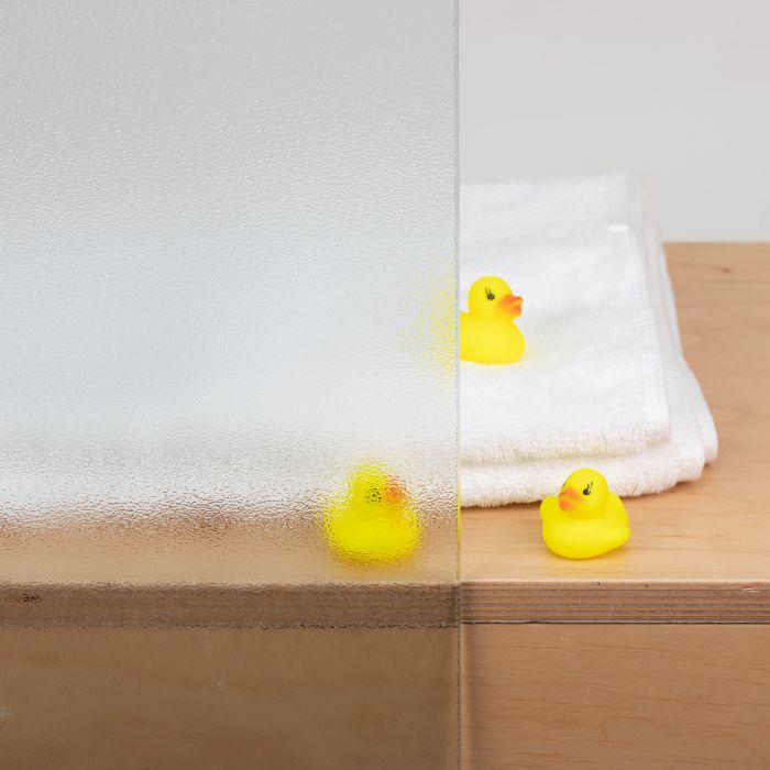 Штора на ванну Qtap Standard BLM407513APL скло Pear 6 мм, 75х140 см, ліва