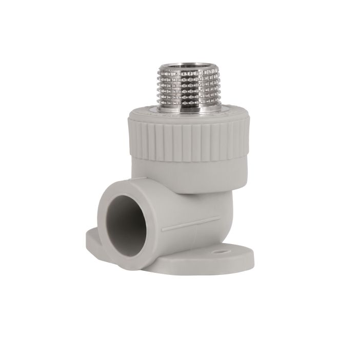 Кутик PPR Blue Ocean настінний з кріпленням 20х1/2", 90° ЗР