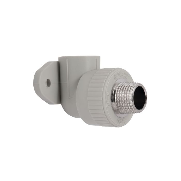 Кутик PPR Blue Ocean настінний з кріпленням 20х1/2", 90° ЗР