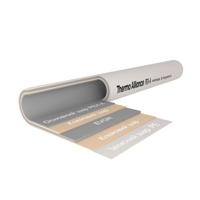 Труба Thermo Alliance PEX-A EVOH White 5 шарів 16х2 мм (600 м) Spain