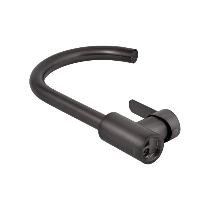 Змішувач для кухні U-образний Brinex Pure 015F U-образний  Graphite BRIPUR015FGRP