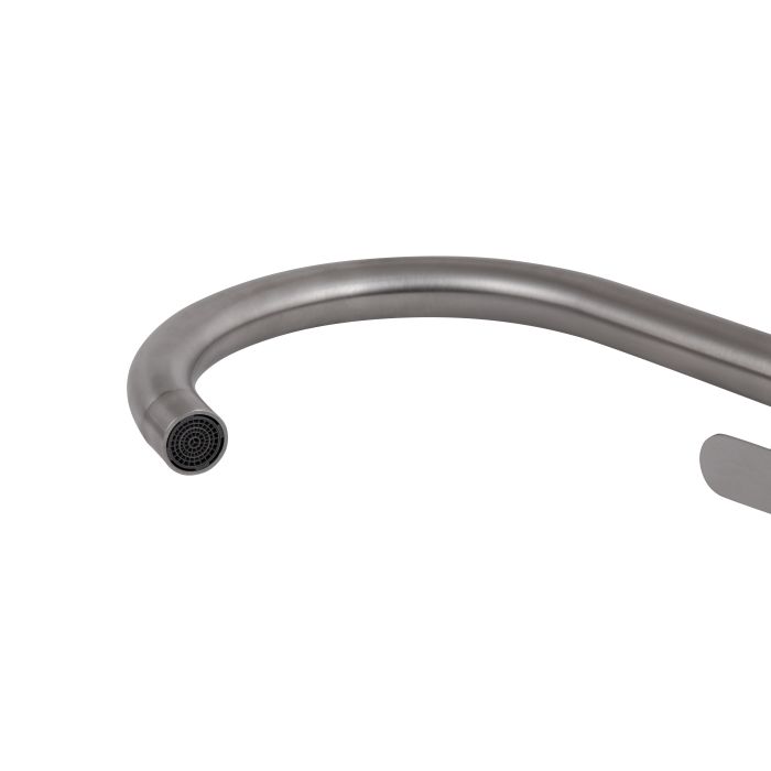 Змішувач для кухні U-образний Brinex Pure 015F U-образний  Nickel BRIPUR015FNKL