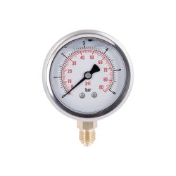 Манометр із гліцерином Thermo Alliancе Forte 6 бар, 1/4"З, нижнє підключення TAF170G6B