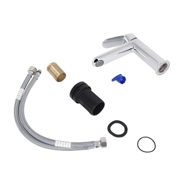 Змішувач для раковини Qtap Evia QTEVI2701CRM47576 Chrome