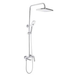 Душова система універсальна Qtap Tern на три споживача (з виливом) QTTER1112CRM47592 Chrome