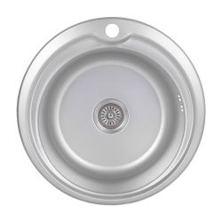 Кухонна мийка Brinex 510-D 0,8 мм Micro Decor (BRIN510MDEC08)