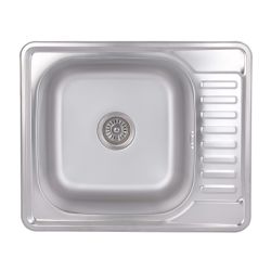 Кухонна мийка Brinex 5848 0,8 мм Satin (BRIN5848SAT08)