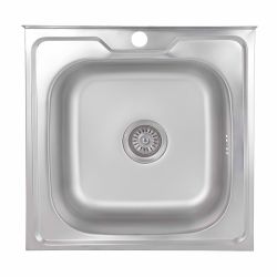 Кухонна мийка Brinex 5050 0,6 мм Satin (BRIN5050SAT06)
