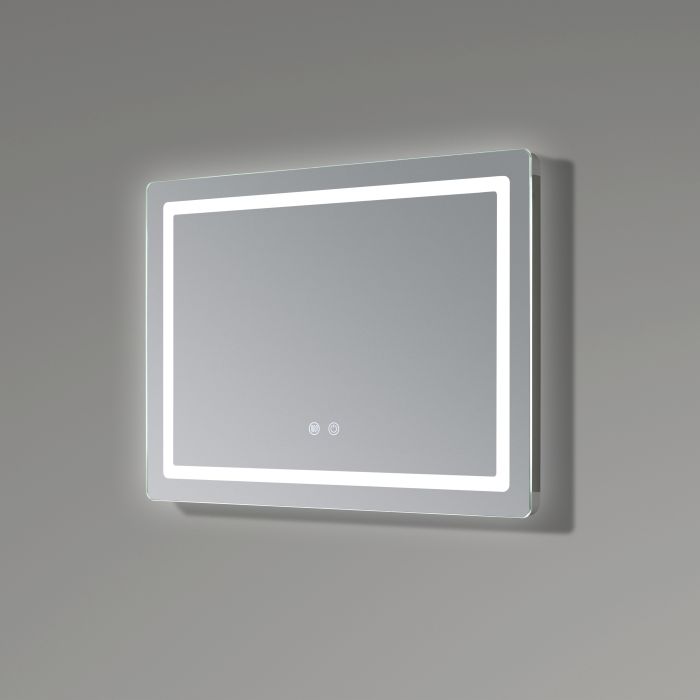 Дзеркало Qtap Mideya (DC-F614) 700х500 з LED-підсвічуванням Touch, з антизапотіванням, димером QT2078NCF07050W
