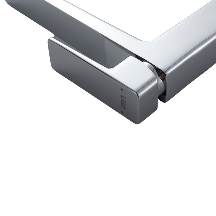 Змішувач латунний для раковини Lidz Orion 001FH високий (k25) LDORI001FHCRM48096 Chrome