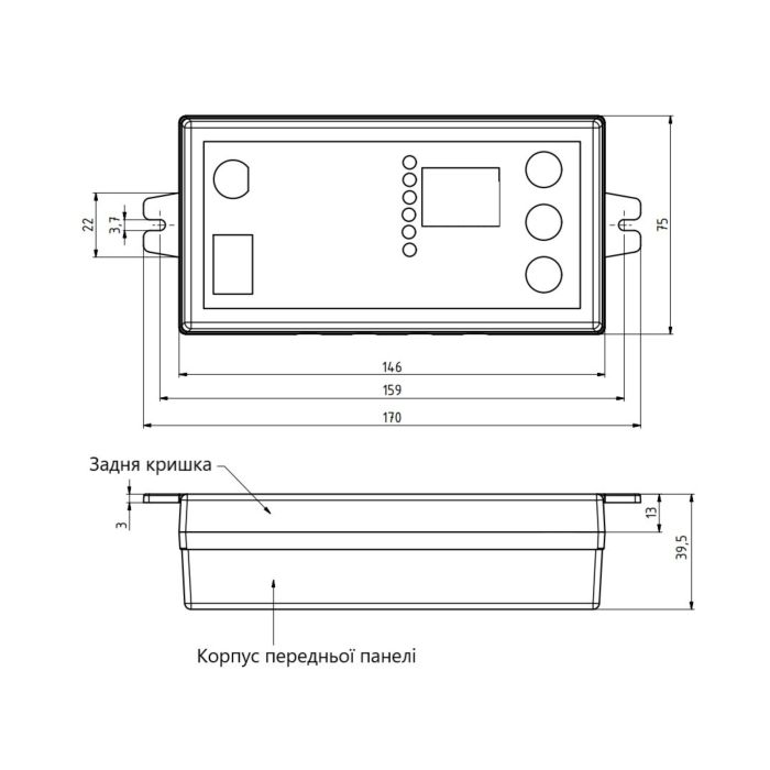 Контролер для котла Thermo Alliance TA21 Н PID, управління вентилятором та насосом СО