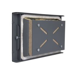 Комплект дверних теплоізоляційних вермикулітових накладок Thermo Alliance Ferrum Plus (14 кВт, 16 кВт, 20 кВт)