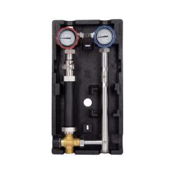 Насосна група Forte Quick System  з термостатичним змішувачем (25 -50) 1" (без насосу) праве підкл, нержав. сталь SUS304 TAF-QSPGR2 Thermo Alliance