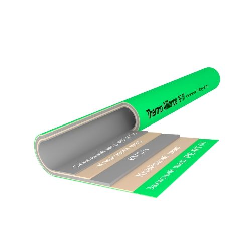 Акційний набір Thermo Alliance: 2 бухти Труба PE-RT EVOH GREEN, 5 шарів, 16×2,0 мм (600 м) + Такер ТК-100 у подарунок