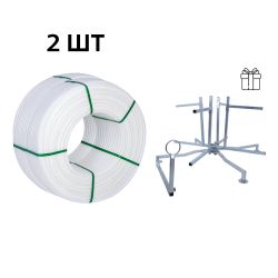 Акційний набір Thermo Alliance: 2 бух. Труба PEX-A EVOH WHITE 5 шарів 16×2,0 мм, (600 м), Spain + Обладнання для розмотування труби