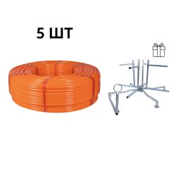 Акційний набір Thermo Alliance: 5 бух. Труба PEX-A EVOH ORANGE, 3 шари, 16×2,0 мм (320 м), Spain + Обладнання для розмотування труби